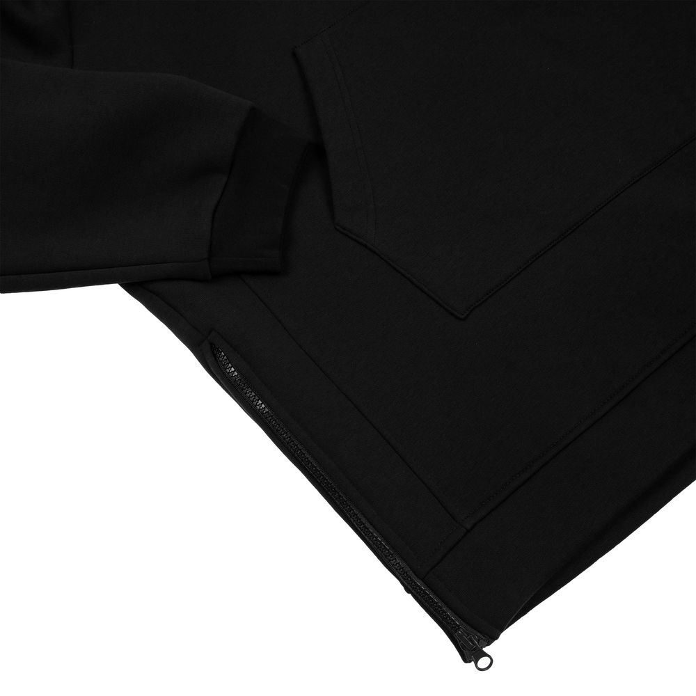 Худи унисекс оверсайз Easy Street, черное-1