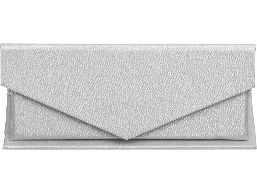 Подарочная коробка для флеш-карт треугольная, серый-1