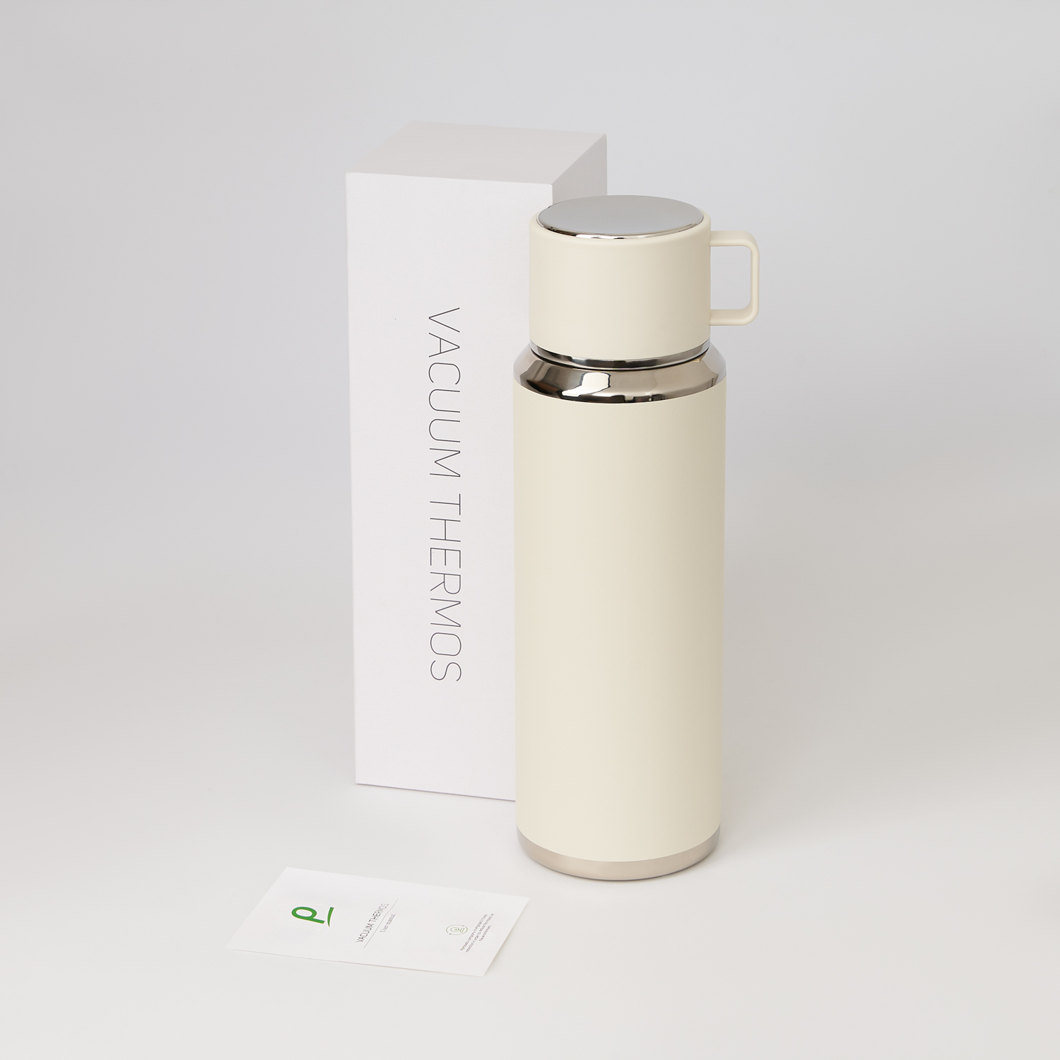 Термос Осло (Oslo), бежевый-15