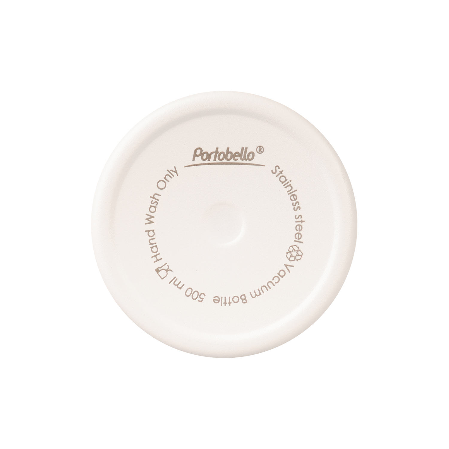 Термобутылка вакуумная герметичная Соренто, белая, зернистое покрытие-3