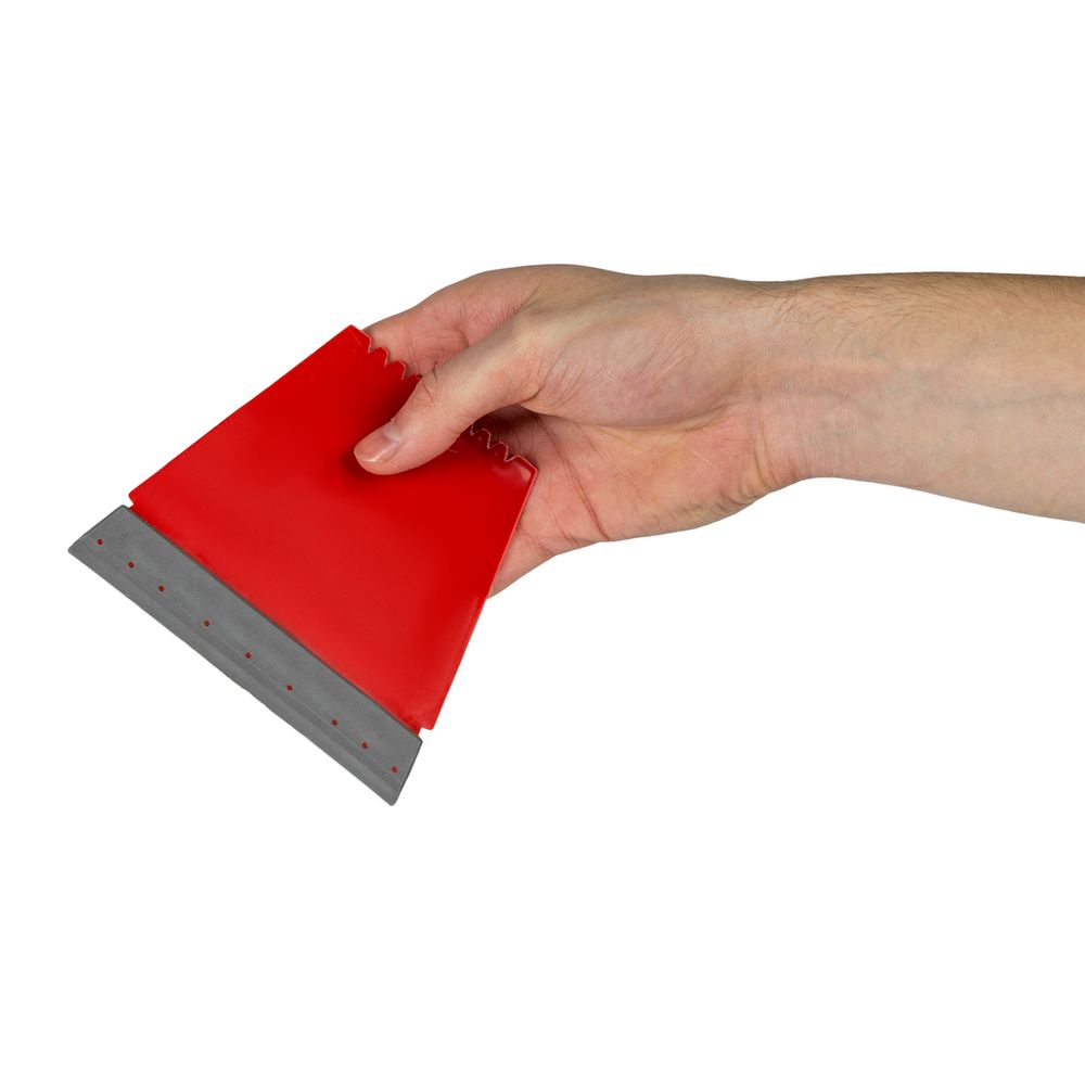 Скребок с водосгоном Snowie, красный-3