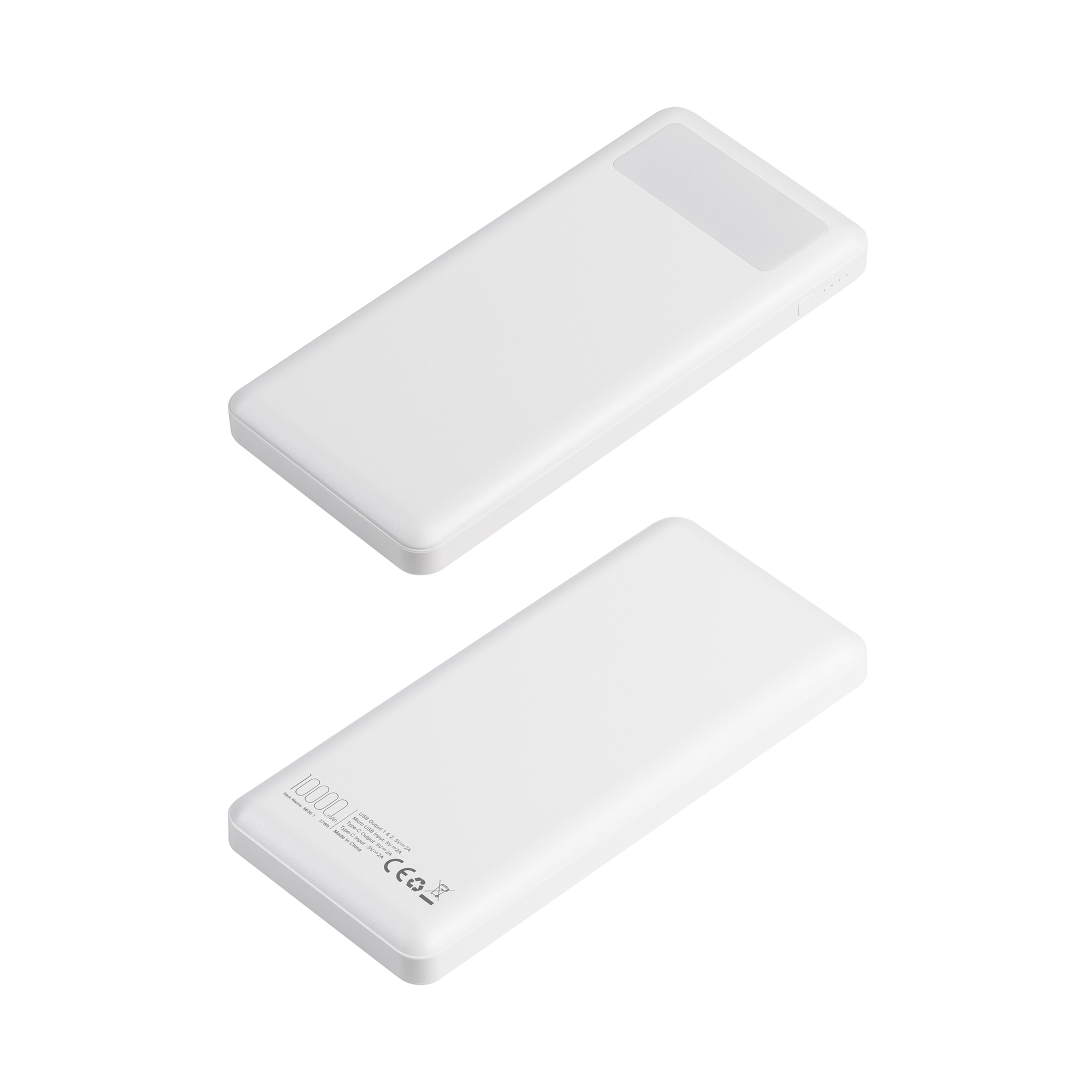 Зарядное устройство "Lumos" 10000 mAh с фонариком-2