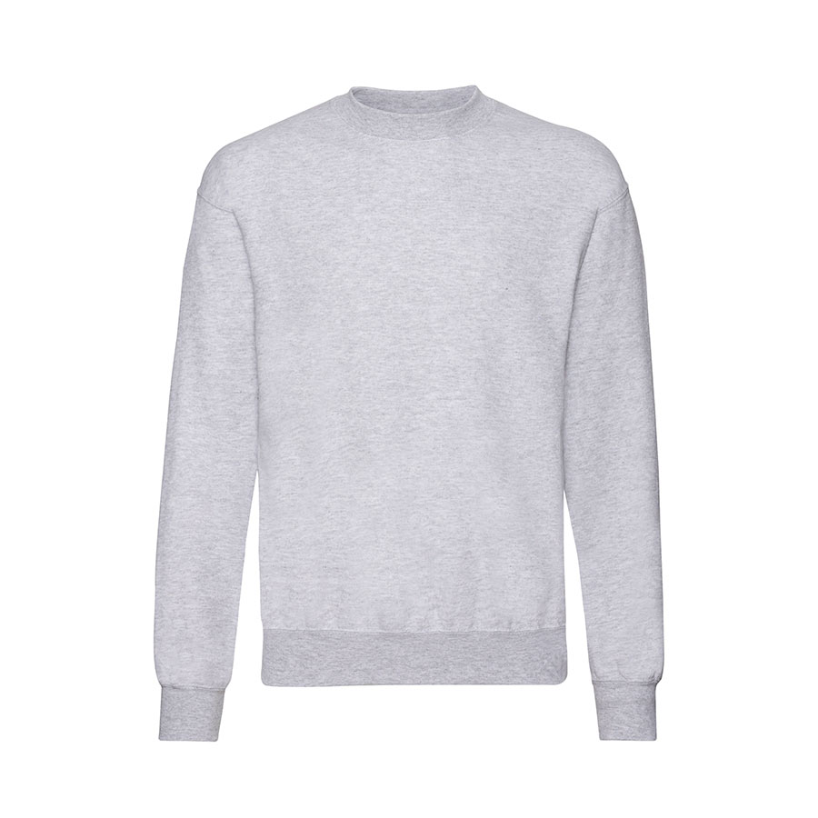 Свитшот с начесом CLASSIC SET-IN SWEAT 280, серый меланж-0