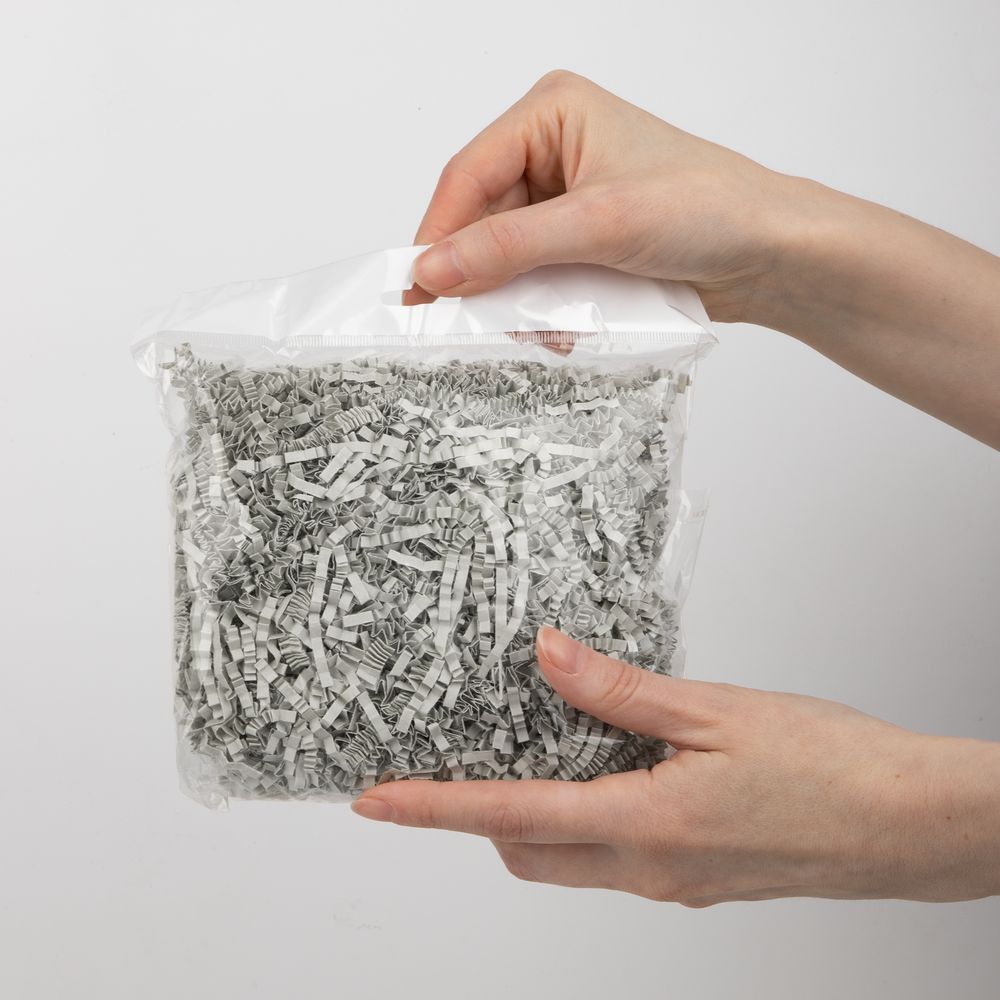 Бумажный наполнитель Chip, серый-3