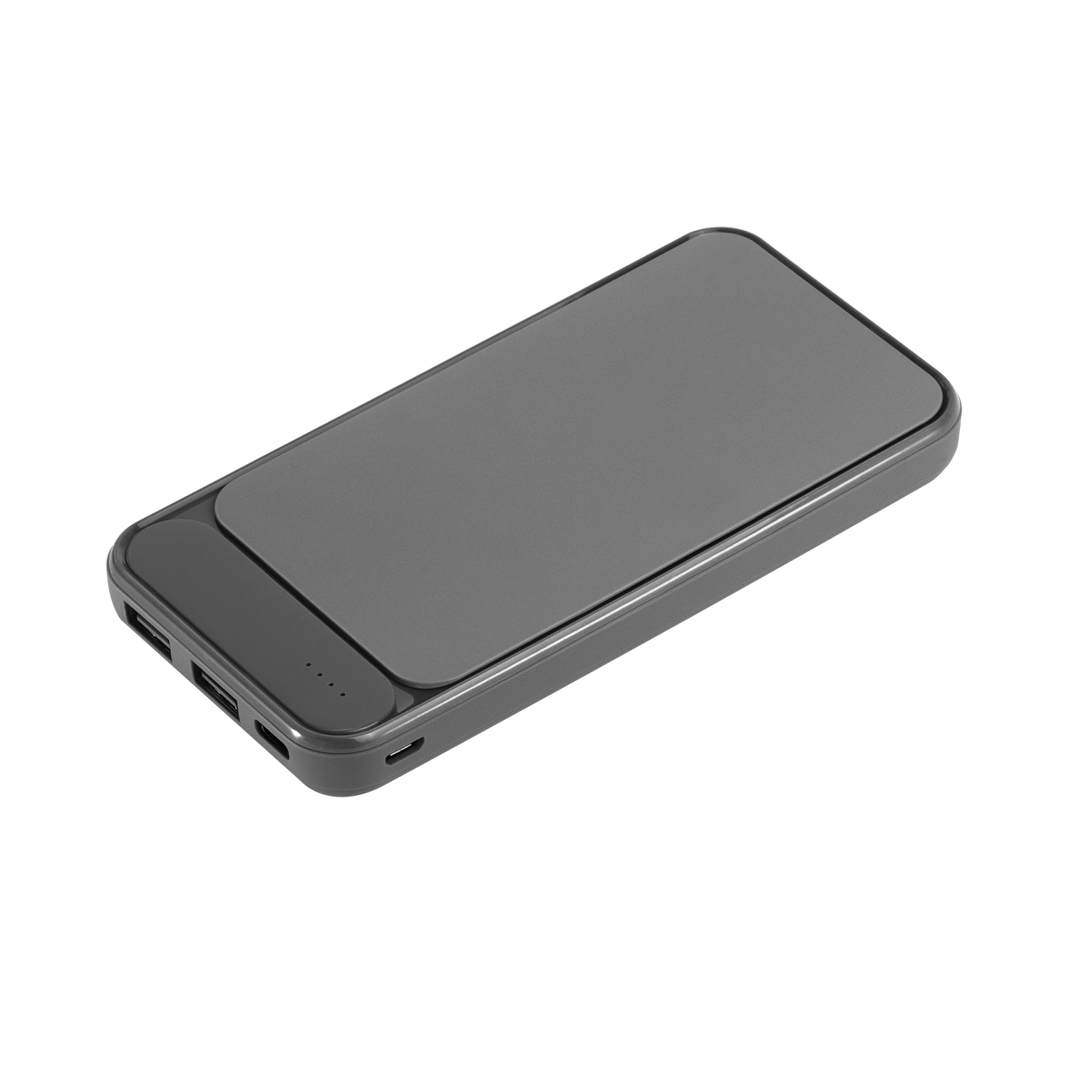 Внешний аккумулятор с подсветкой Старлайт Плюс PB (Starlight Plus PB) 10000 mAh, серый-0