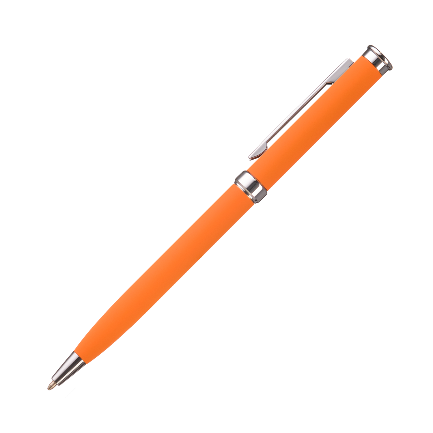 Шариковая ручка Бенуа (Benua), оранжевая-0