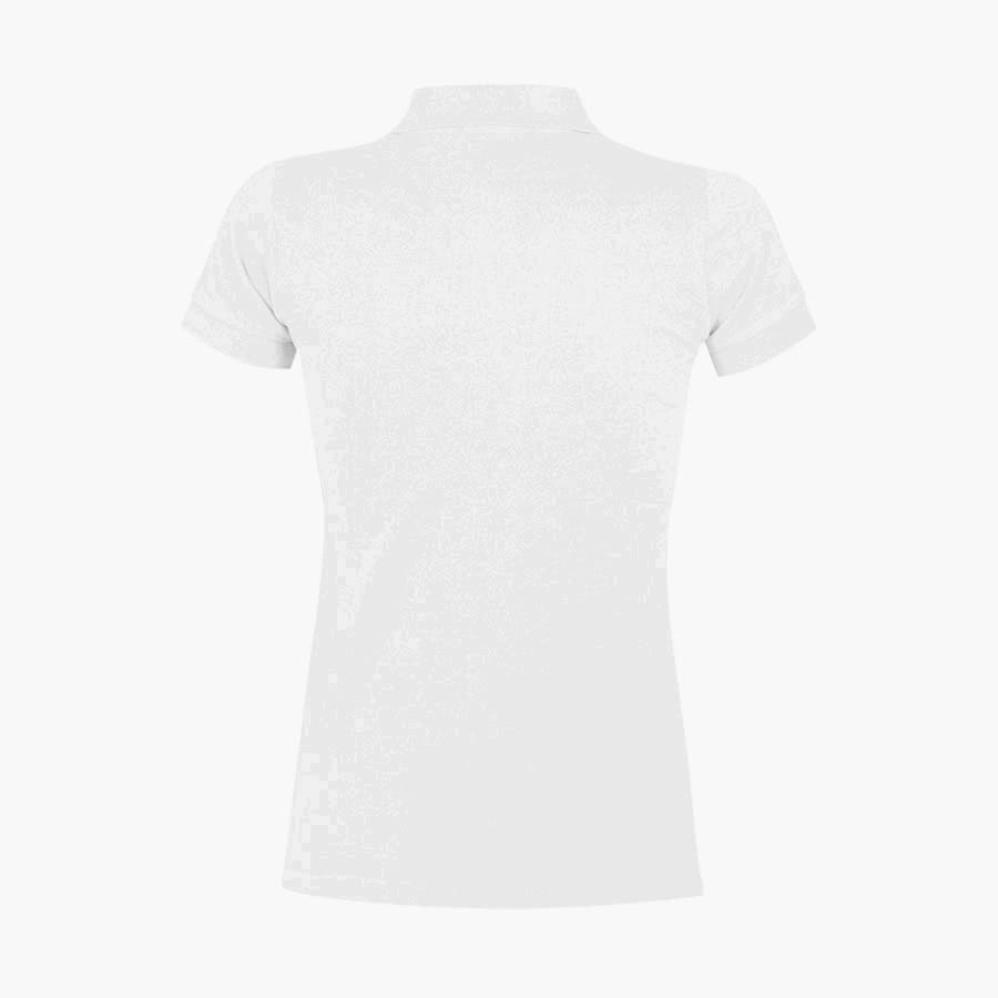 Поло женское PORTLAND WOMEN 200, белый, серый-4