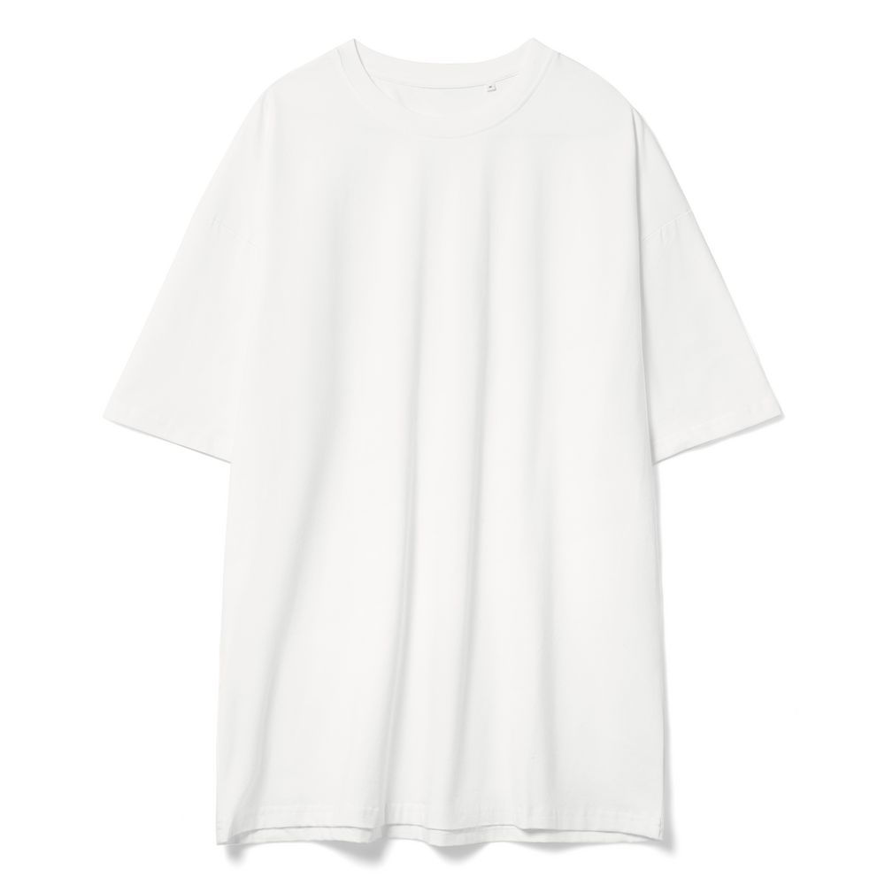 Футболка оверсайз унисекс Big Haul, молочно-белая-2