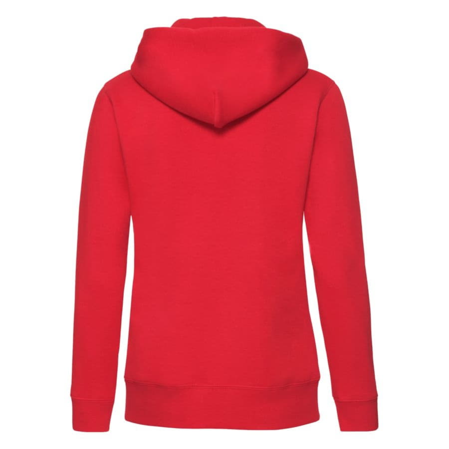 Толстовка женская LADY-FIT HOODED SWEAT JACKET 280, ярко-красный-1