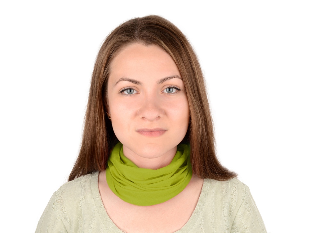 Мультифункциональная бандана Farbe, зеленое яблоко-2