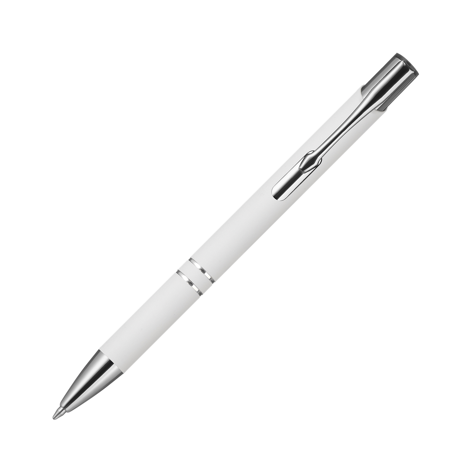 Шариковая ручка Alpha, белая-1