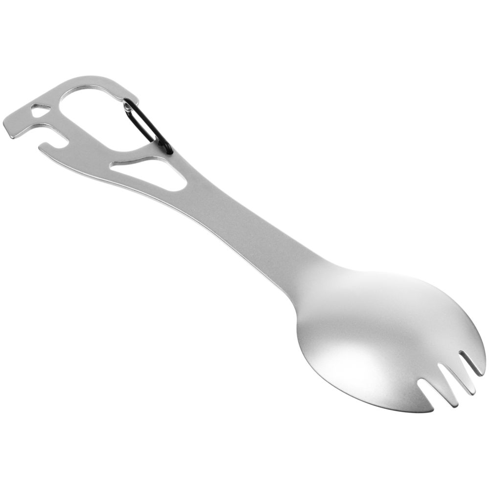 Походный столовый прибор Twin Win, стальной-1