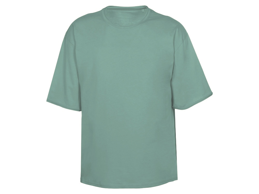 Футболка оверсайз Liyon унисекс, пыльно-бирюзовый-8