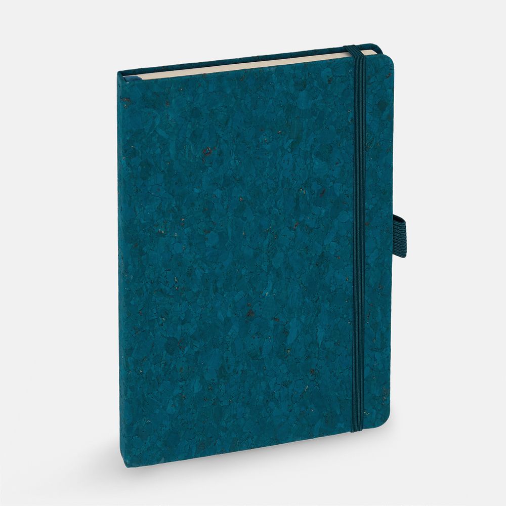 Блокнот Cork County, синий-1