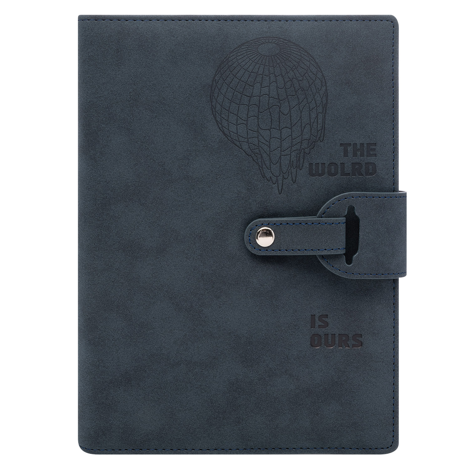 Ежедневник-портфолио Passage NEO недатированный в подарочной коробке, синий-12