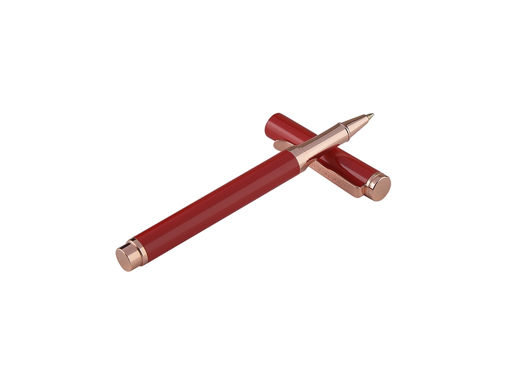 Ручка металлическая шариковая Venezia Classico, красный-4