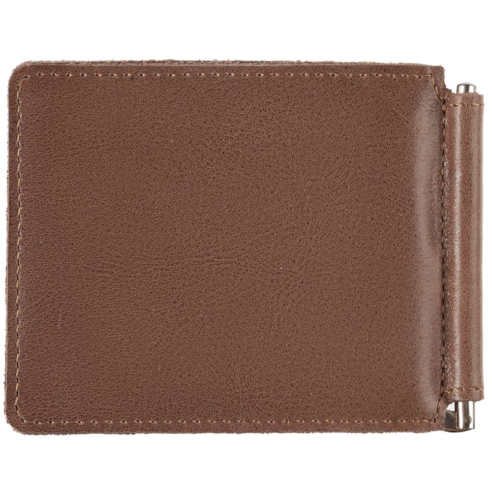 Зажим для купюр Apache, коричневый (какао)-1