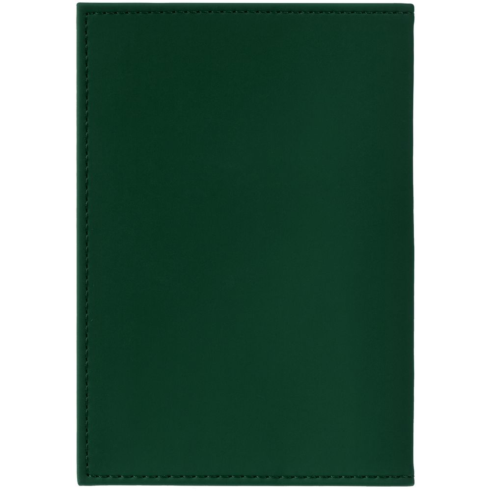 Обложка для паспорта Shall, зеленая-2