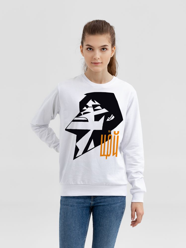 Свитшот «Меламед. Виктор Цой», белый-2