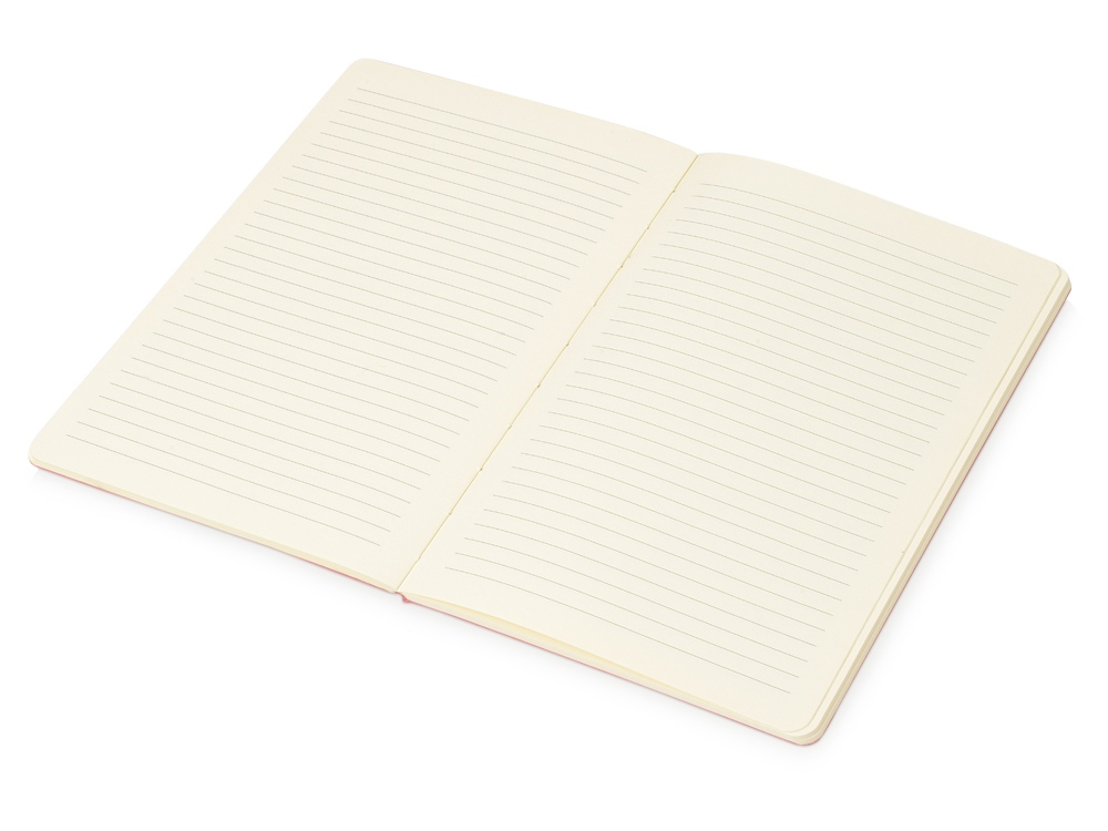 Блокнот Wispy линованный в мягкой обложке, красный-2