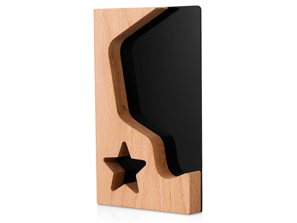 Награда из бука и акрила Starburst-0