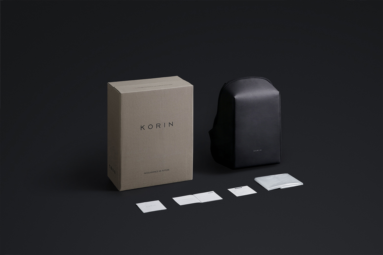 Рюкзак KORIN HiPack 43х33х16 см, черный-22