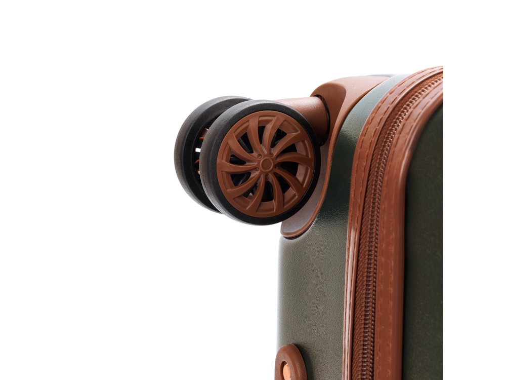 Чемодан BUGATTI Amelia, зеленый, поликарбонат / АБС-пластик, 42х24х67 см, 55 л-9