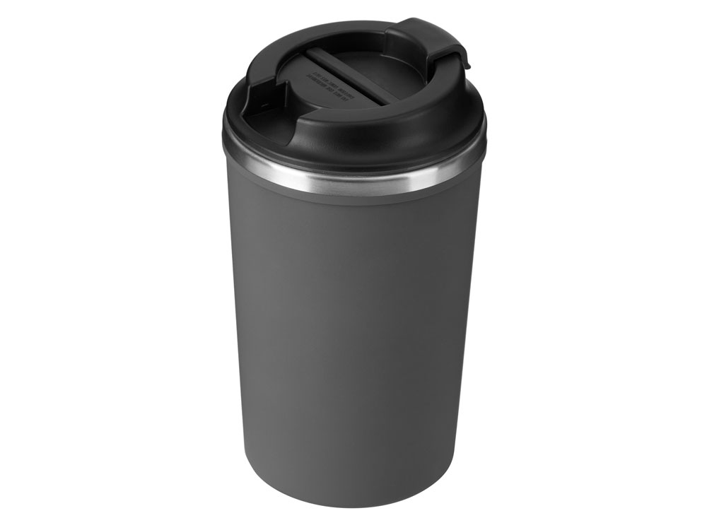 Герметичная термокружка на присоске Kick, 350 мл, серый-7