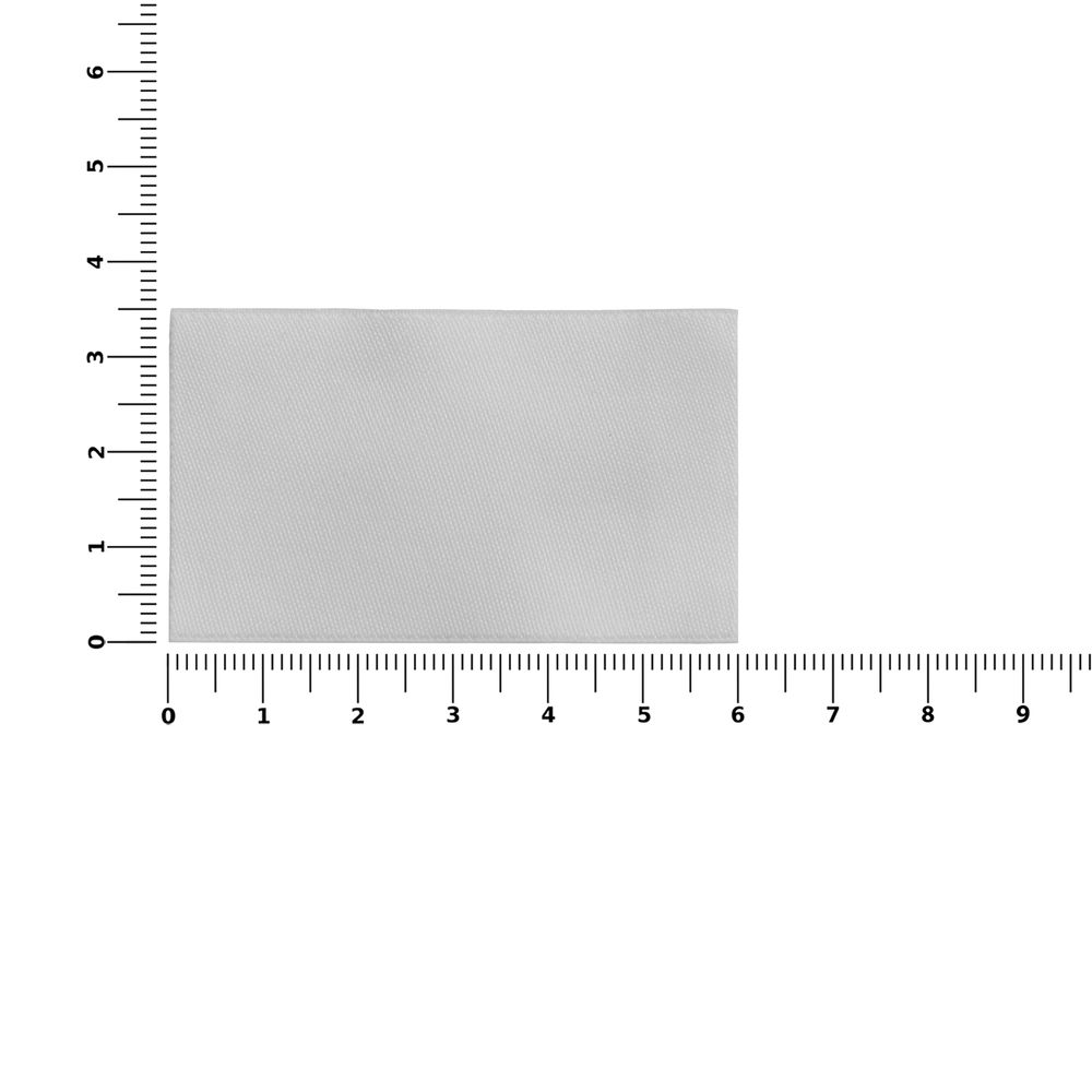 Лейбл тканевый Epsilon, M, светло-серый-2