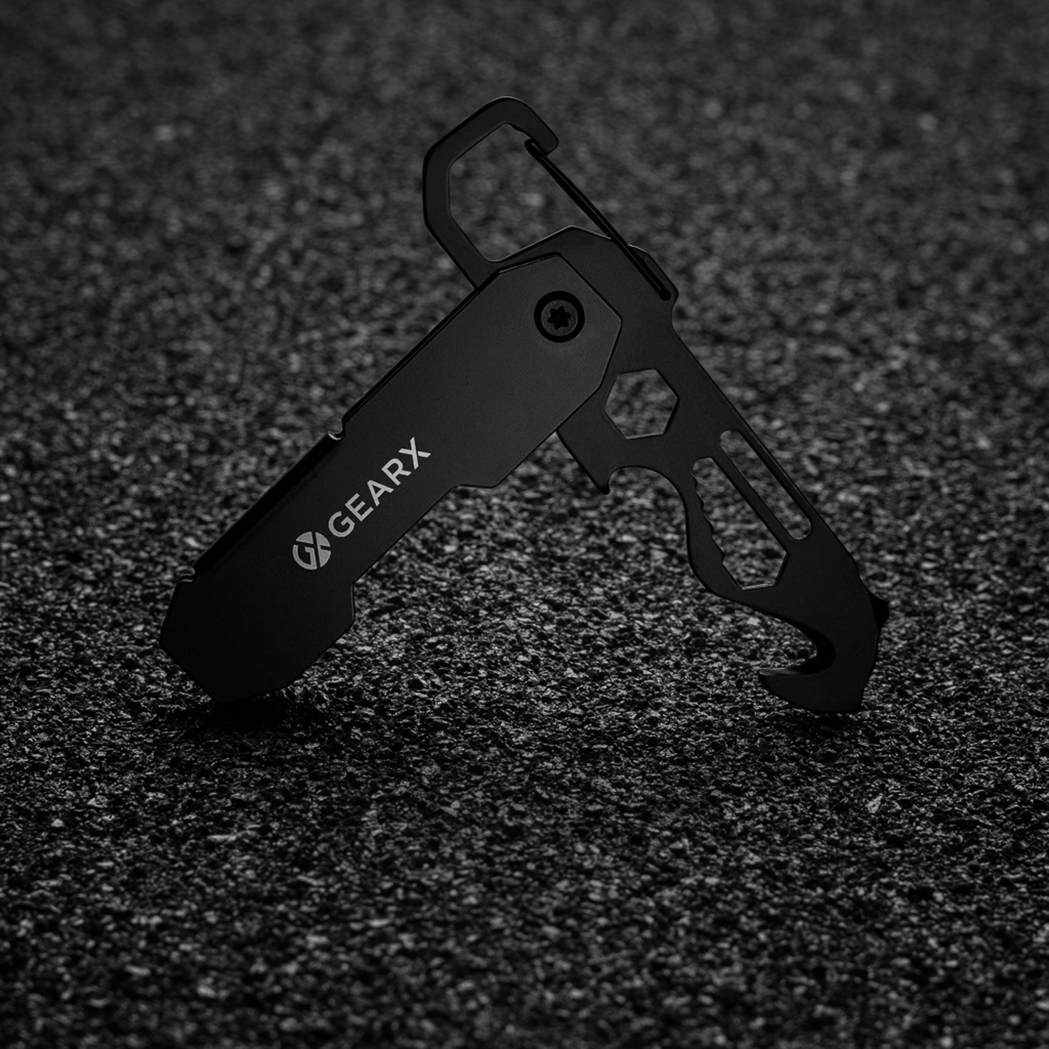 Мультитул GearX с карабином и открывалкой для посылок-12