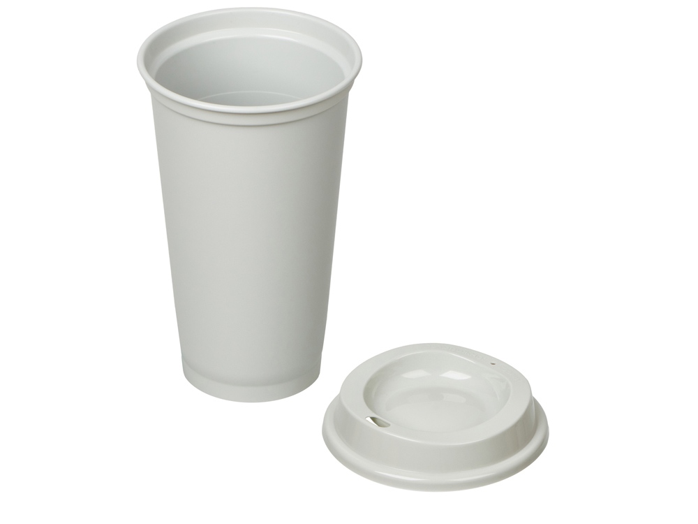 Стакан-тамблер SipGo, 400мл, серый 428С-1