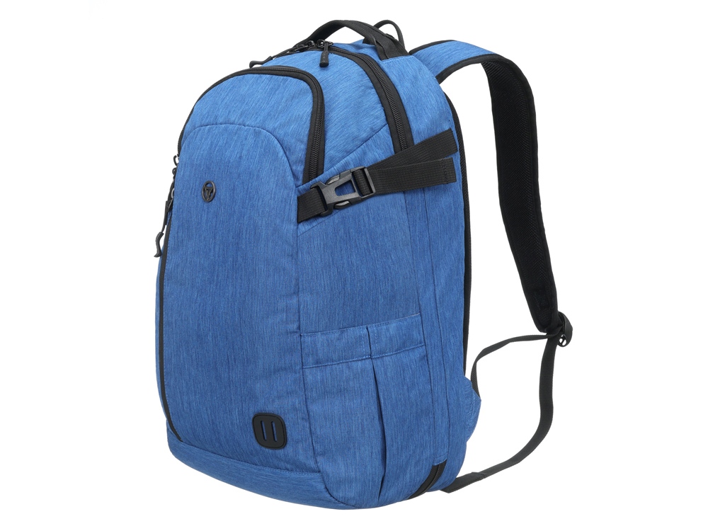 Рюкзак TORBER РИТМ с отделением для ноутбука 15'', синий, полиэстер, 31 x 20 x 47 см, 29 л-1