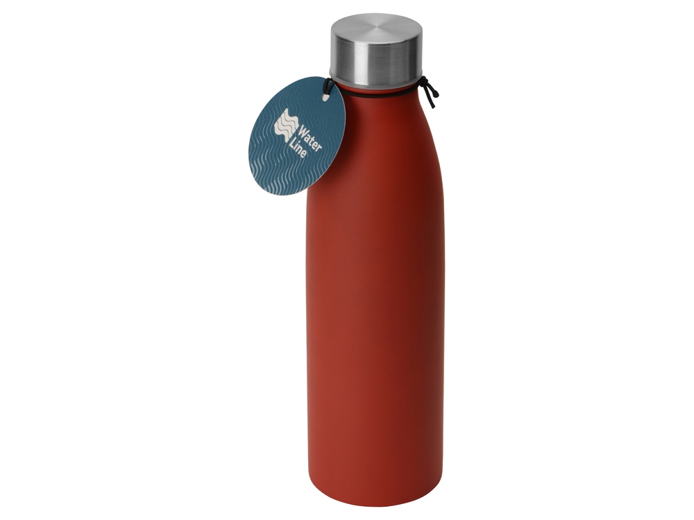 Стальная бутылка Rely, 650 мл, красный матовый-6