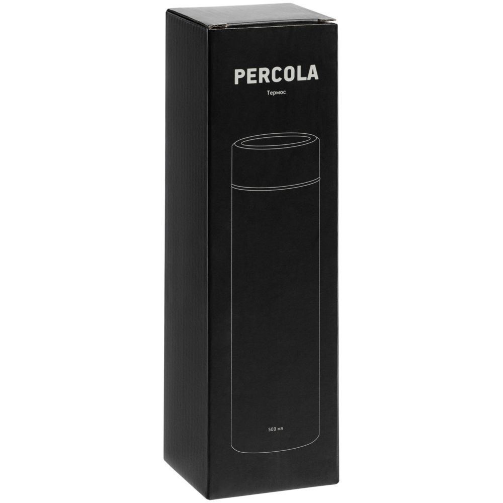 Термос с ситечком Percola, красный-5