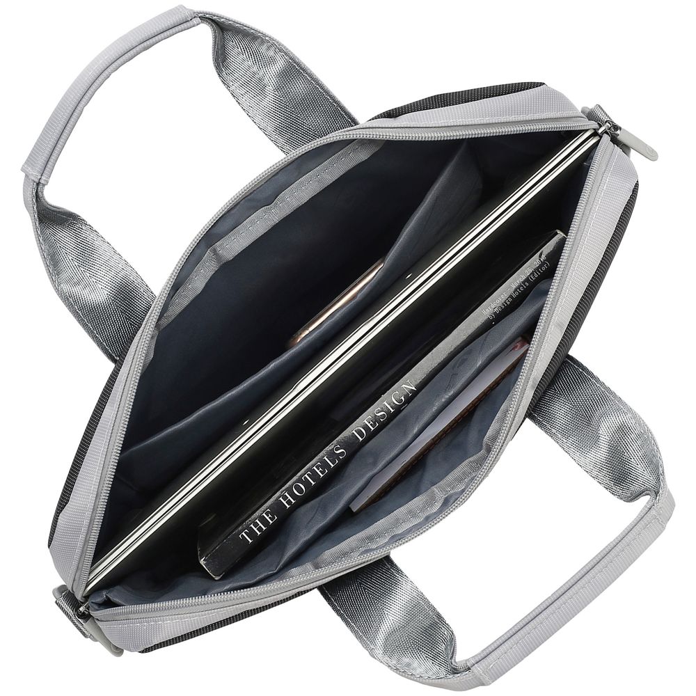 Сумка для ноутбука L244, светло-серая-3