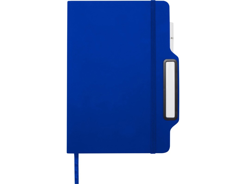 Nexus блокнот формата А5 в твердой обложке с ручкой и карандашом - Ярко-синий-1