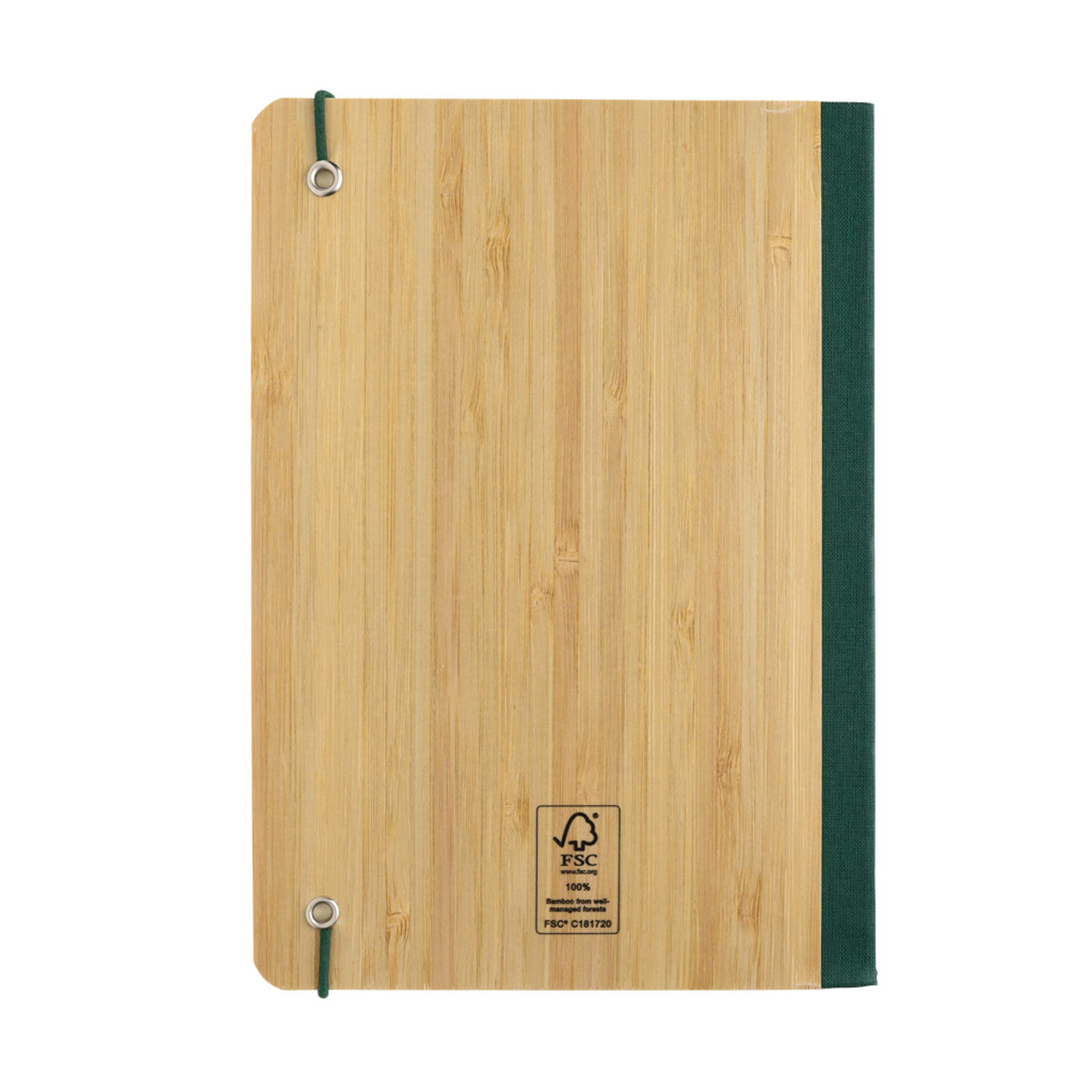 Блокнот Scribe с обложкой из бамбука, А5, 80 г/м²-8