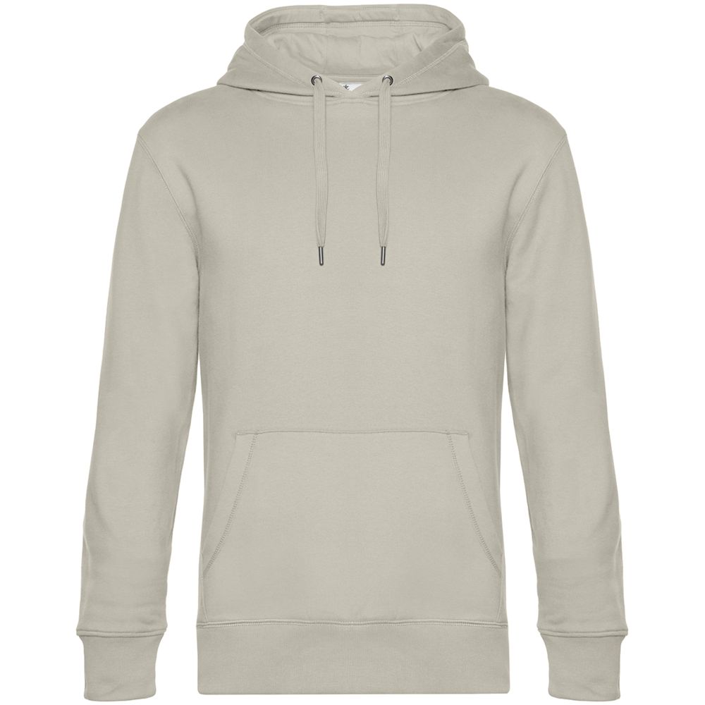 Толстовка с капюшоном унисекс King, дымчато-серая-0