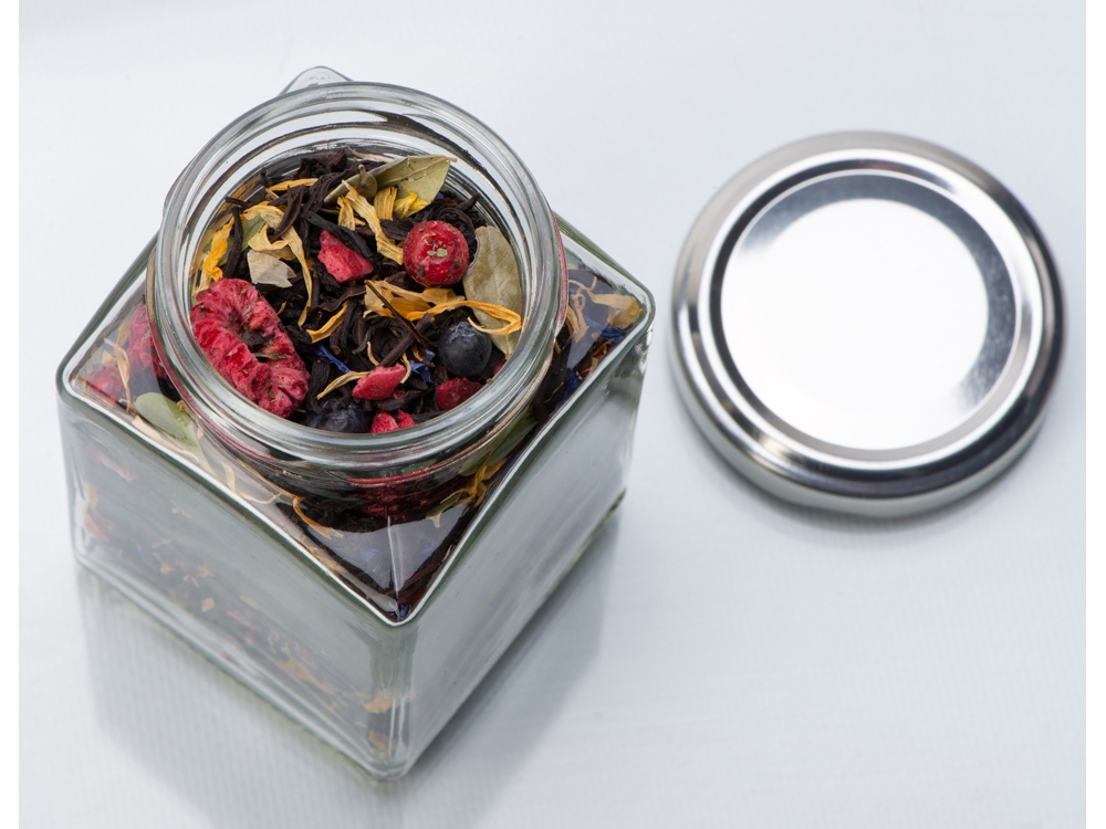 Чай черный, серия Bouquet, таежный сбор, стеклянная банка-2
