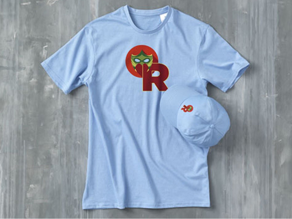 Кепка из 5 панелей Feniks, светло-синий-3