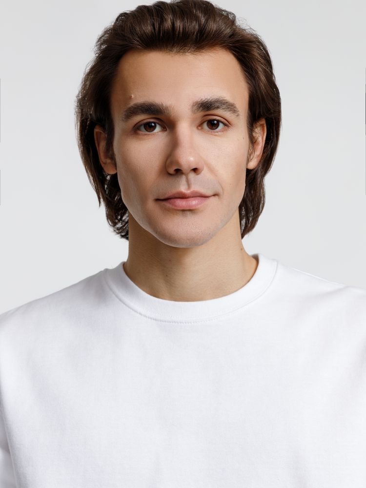 Свитшот унисекс Columbia, белый-4