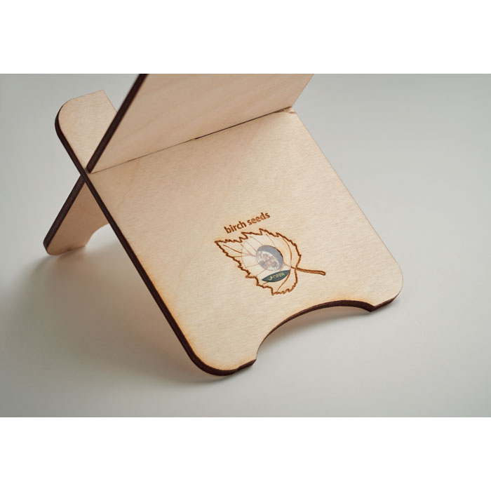 Подставка для телефона, древесный-2