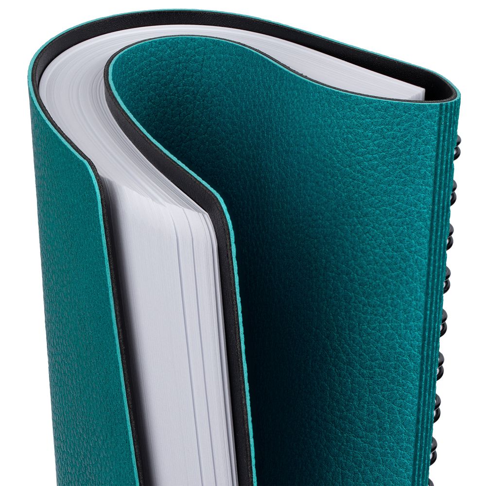 Ежедневник Strep Front на заказ, недатированный, бирюзовый-6