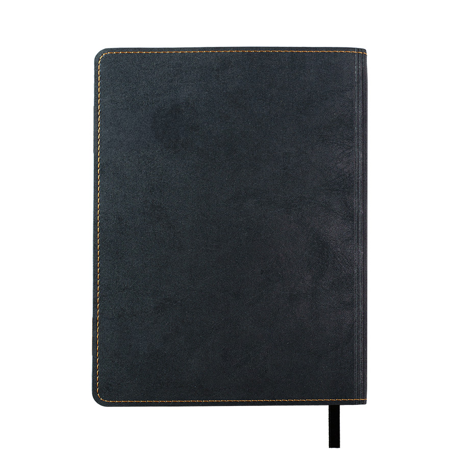 Ежедневник недатированный EMBER, черный, формат А5, блок в линейку, черный-3