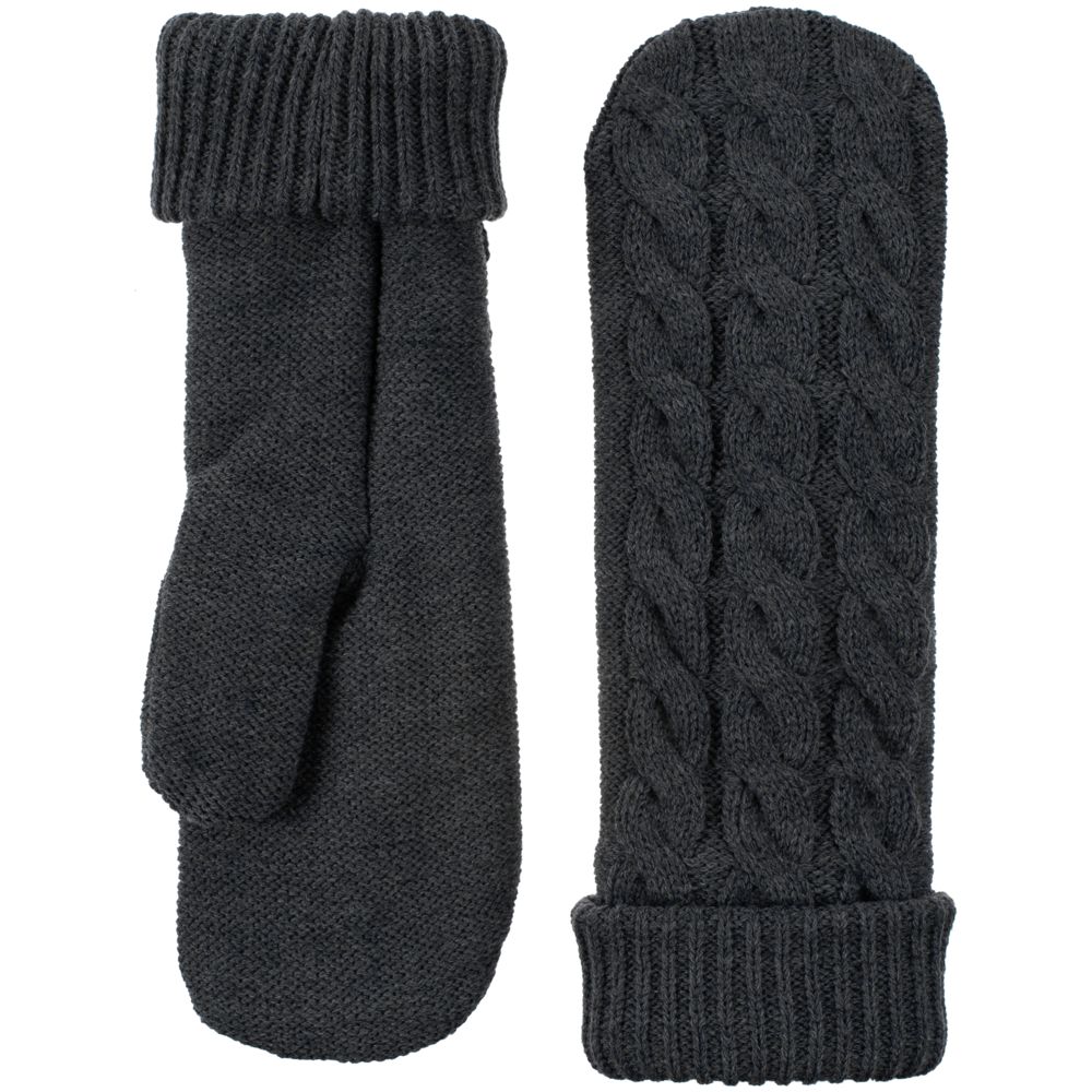 Варежки Heat Trick, темно-серый меланж-2
