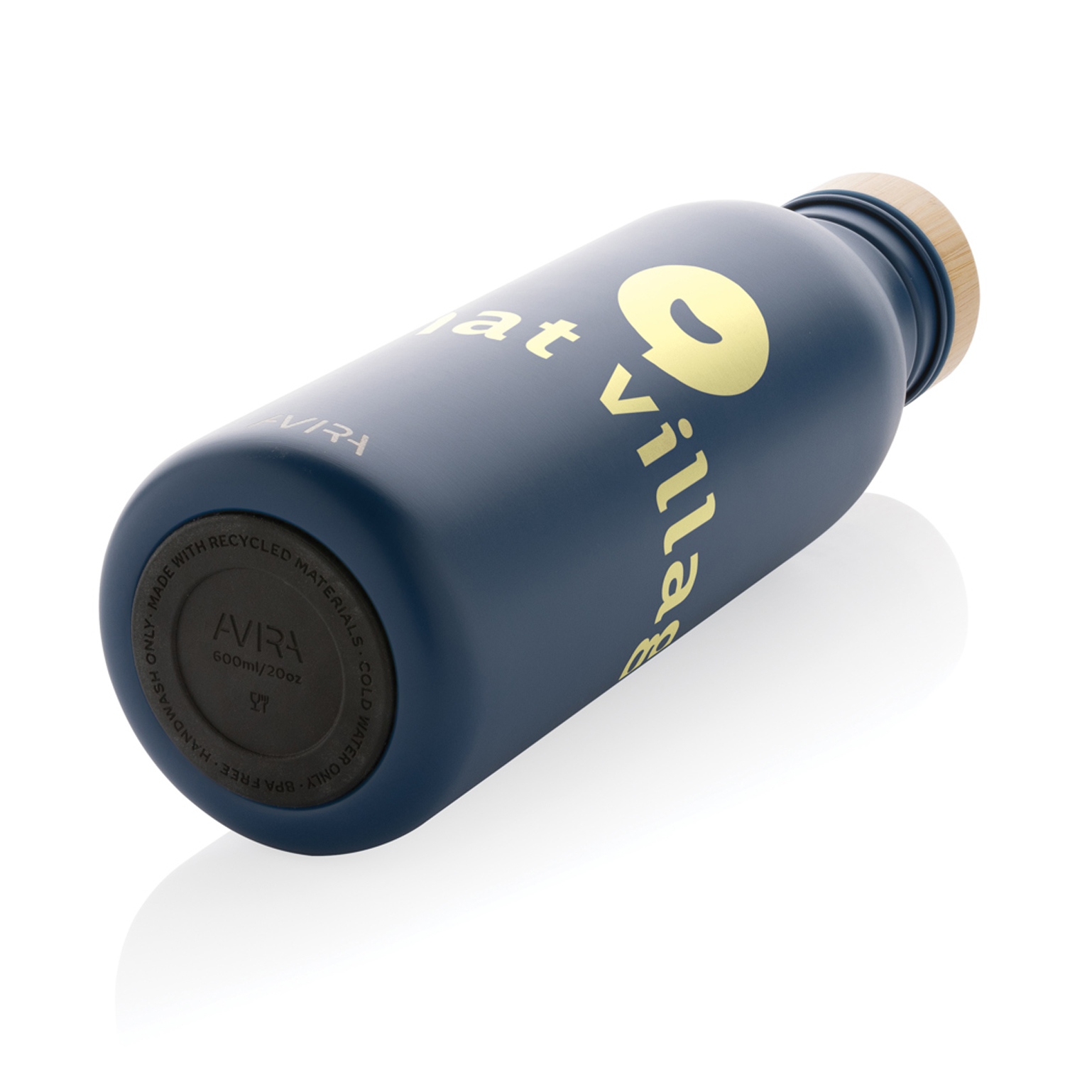 Бутылка для воды Avira Alcor из переработанной стали RCS, 600 мл-8