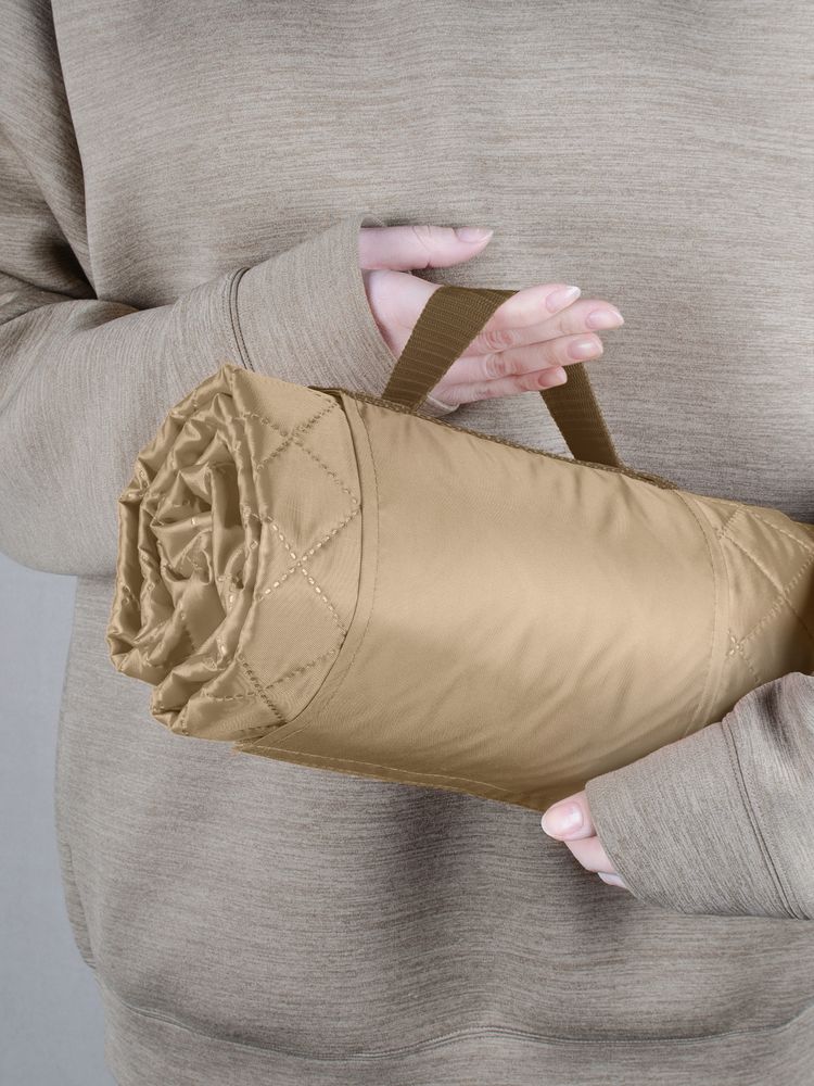 Плед для пикника Comfy, бежевый-3