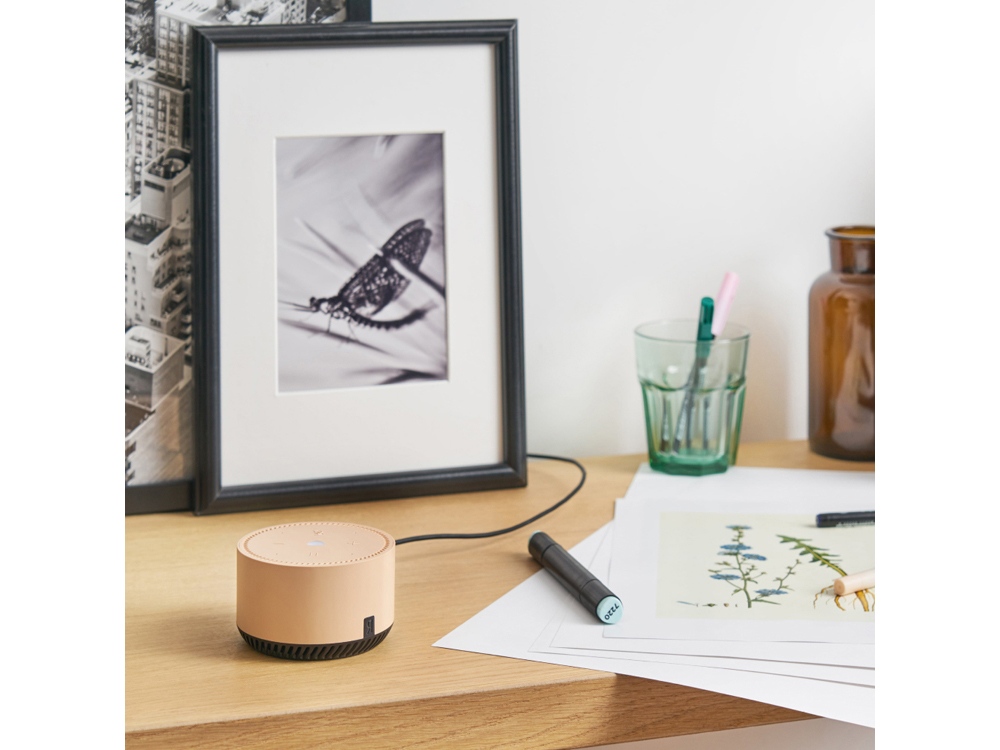 Умная колонка ЯНДЕКС Станция Лайт 5Вт, с Алисой, цвет: бежевый (YNDX-00025B)-5