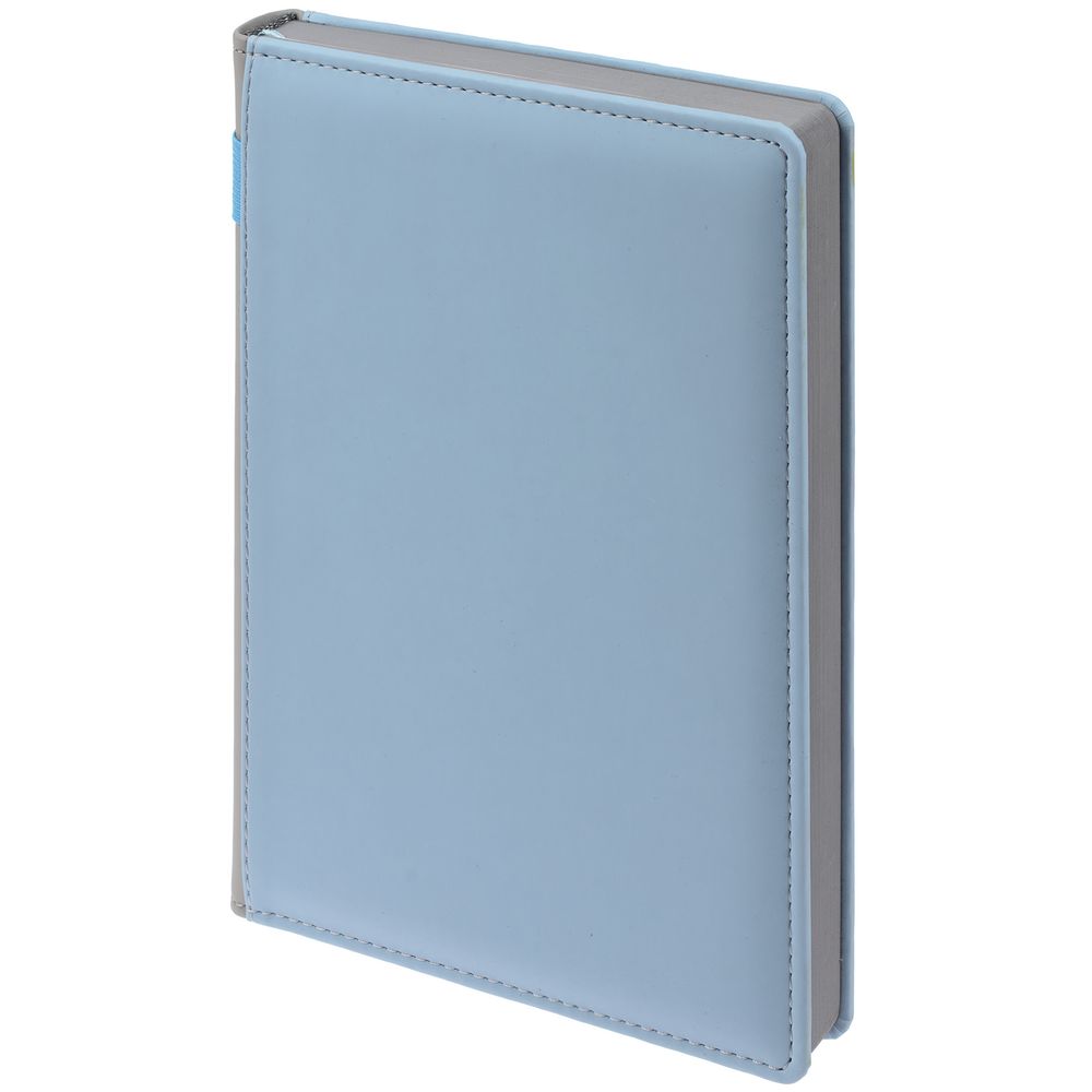 Ежедневник Spain Shall, недатированный, голубой с серым-1