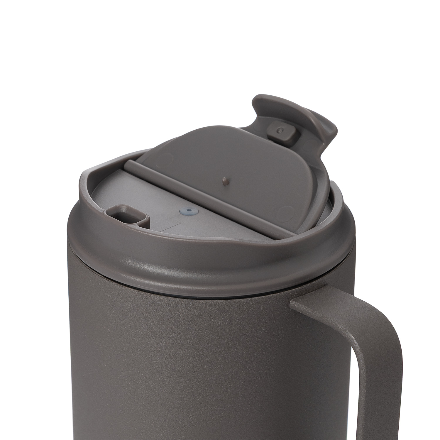 Термокружка вакуумная Aventura, серая-5